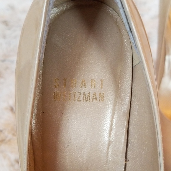 Stuart Weitzman Beatrix Nude Pumps size 7.5 - Picture 3 of 8
